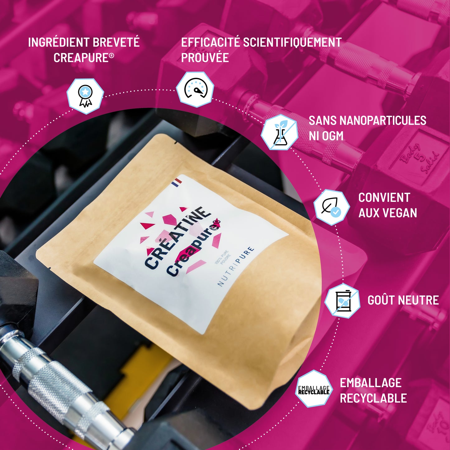 Créatine Créapure Nutripure